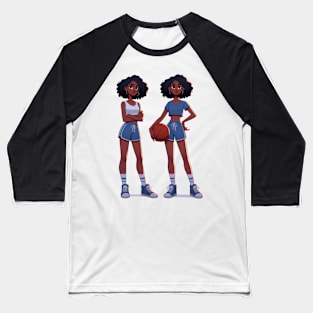 Female basketball player Baseball T-Shirt